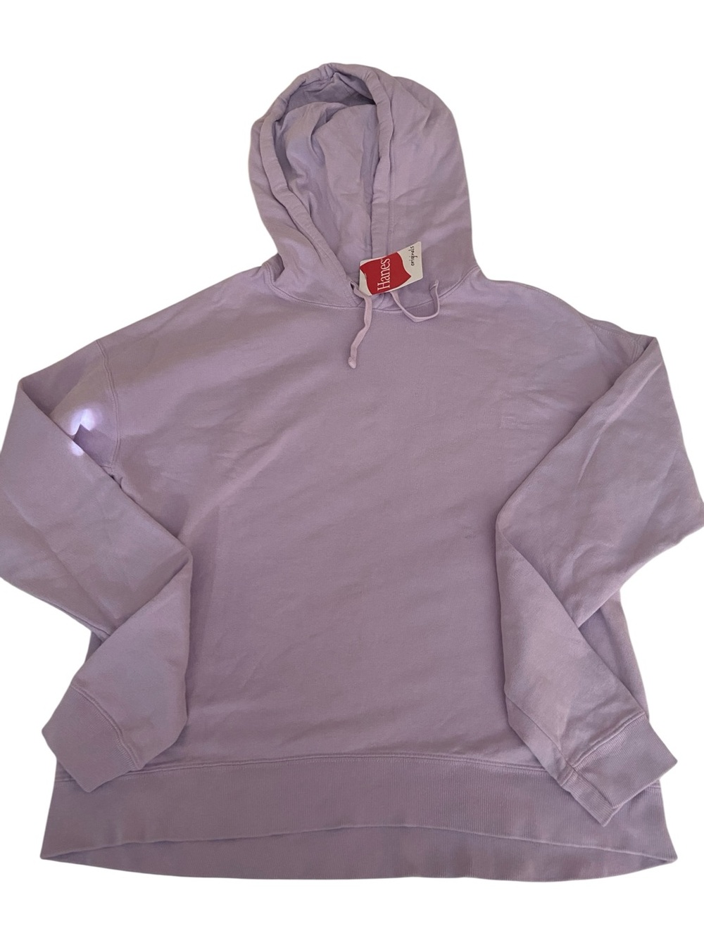 NWT HANES LAVENDER HOODIE PULLOVER SWEATSHIRT SIZE SMALL